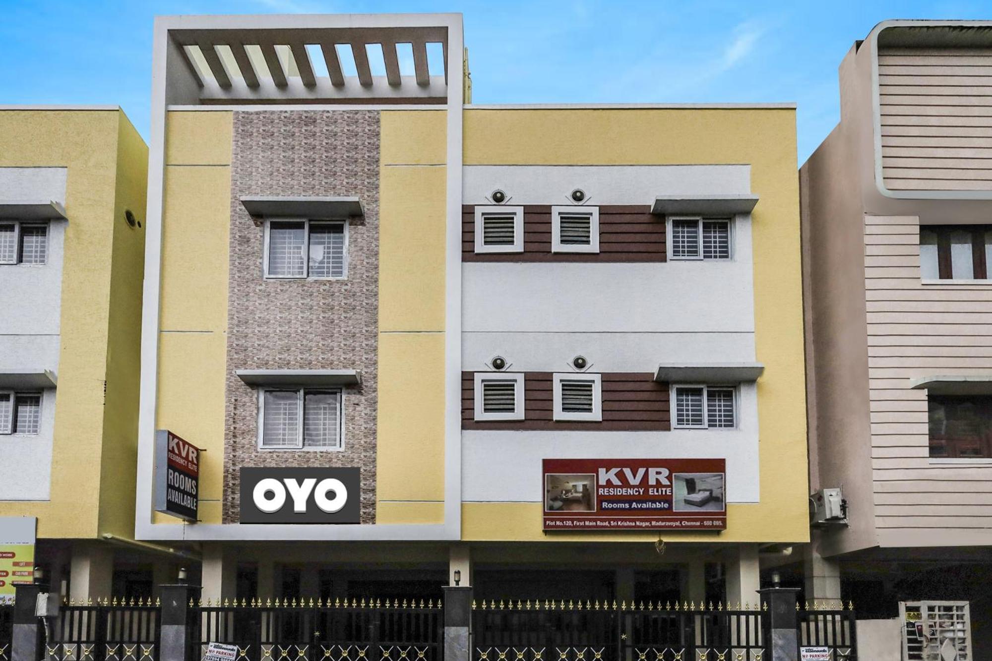 Hotel O K V R Residency - Elite Chennai Eksteriør billede